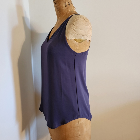 Loft Grayish Purple Top Size Small - Picture 6 of 9